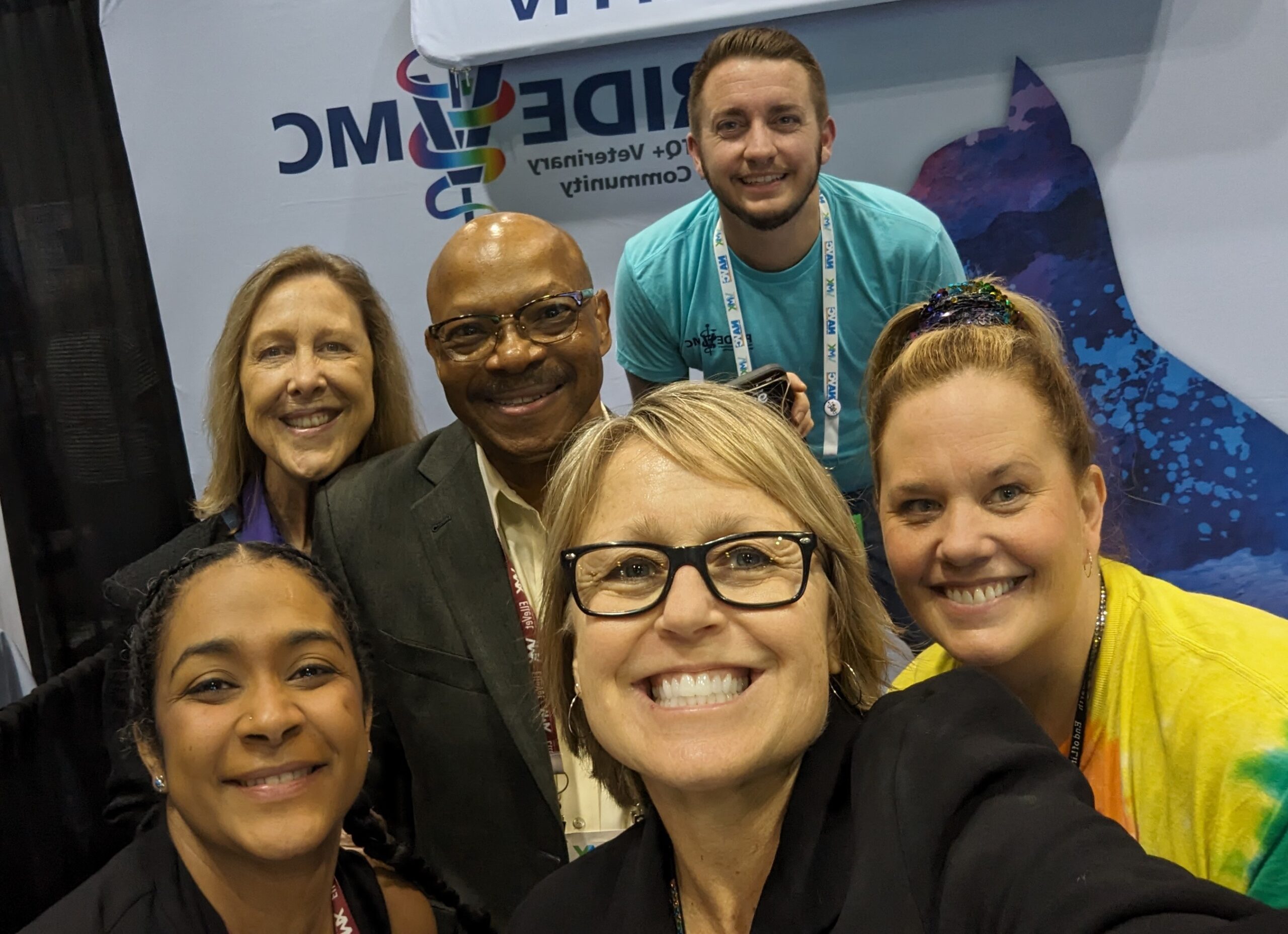 Group photo of a few Pride VMC attendees